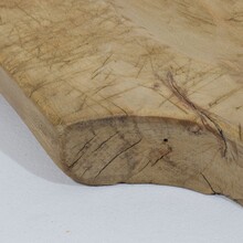 Thick wooden chopping or cutting board, France circa 1850-1900