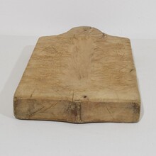 Thick wooden chopping or cutting board, France circa 1850-1900