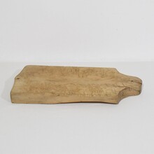 Thick wooden chopping or cutting board, France circa 1850-1900