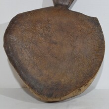 Thick wooden chopping or cutting board, France circa 1850-1900