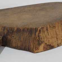 Thick wooden chopping or cutting board, France circa 1850-1900