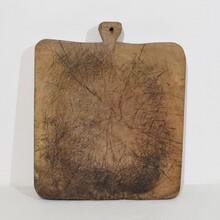 Thick wooden chopping or cutting board, France circa 1850-1900