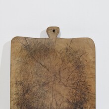 Thick wooden chopping or cutting board, France circa 1850-1900