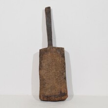 Thick wooden chopping or cutting board, France circa 1850-1900