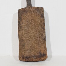 Thick wooden chopping or cutting board, France circa 1850-1900
