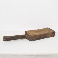 Thick wooden chopping or cutting board, France circa 1850-1900
