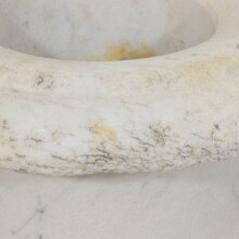 White marble medici garden vase / urn, France circa 1850-1880