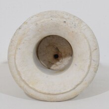 White marble medici garden vase / urn, France circa 1850-1880