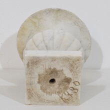 White marble medici garden vase / urn, France circa 1850-1880