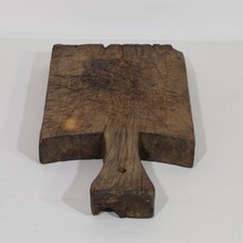 Wooden chopping or cutting board, France circa 1850-1900