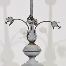 Large zinc roof finial with dove, France circa 1850-1900