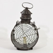 Rare metal lantern, France circa 1800-1850