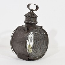 Rare metal lantern, France circa 1800-1850