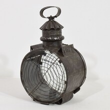 Rare metal lantern, France circa 1800-1850