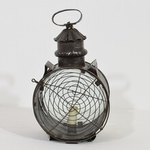 Rare metal lantern, France circa 1800-1850