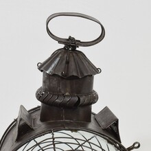 Rare metal lantern, France circa 1800-1850