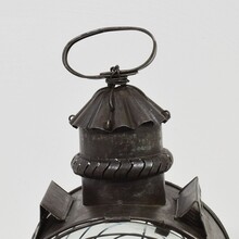 Rare metal lantern, France circa 1800-1850