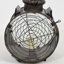 Rare metal lantern, France circa 1800-1850