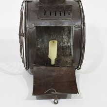 Rare metal lantern, France circa 1800-1850