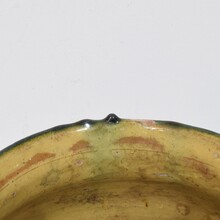 Green glazed ceramic confit jar, France circa 1850-1900