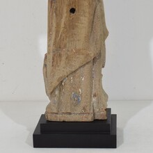 Hand carved oak statue of saint John the evangelist, France circa 1550-1650