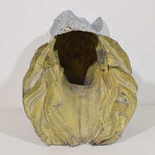 Zinc horse head trade sign, France circa 1880-1900