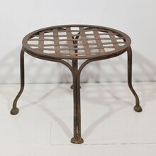 Iron stool or tabouret, France circa 1950