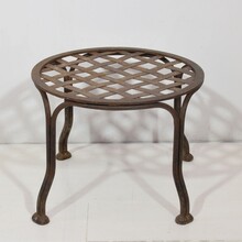 Iron stool or tabouret, France circa 1950