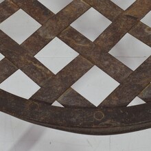 Iron stool or tabouret, France circa 1950