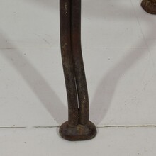 Iron stool or tabouret, France circa 1950