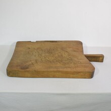 Giant wooden chopping or cutting board, France circa 1850-1900