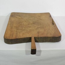 Giant wooden chopping or cutting board, France circa 1850-1900