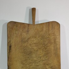 Giant wooden chopping or cutting board, France circa 1850-1900