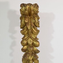 Giltwood baroque ornament, Italy 17/18th century