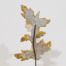 Hand carved giltwood floral ornament, Italy circa 1780-1850