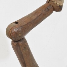 Carved wooden baroque arm of a Saint figure, Italy circa 1750