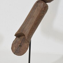 Carved wooden baroque arm of a Saint figure, Italy circa 1750