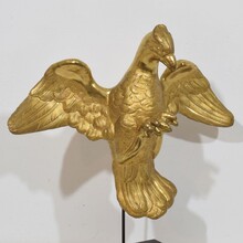 Gilded paper mache dove/ holy spirit, Italy circa 1750