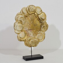 Giltwood baroque ornament, Italy circa 1750