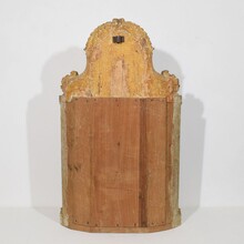 Neoclassical carved wooden altar shrine, Italy circa 1760-1800