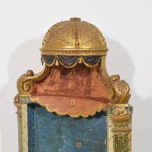 Neoclassical carved wooden altar shrine, Italy circa 1760-1800