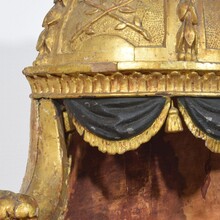 Neoclassical carved wooden altar shrine, Italy circa 1760-1800