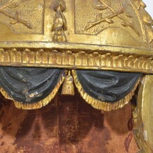 Neoclassical carved wooden altar shrine, Italy circa 1760-1800