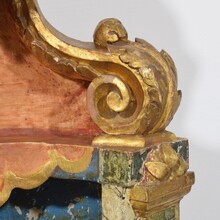 Neoclassical carved wooden altar shrine, Italy circa 1760-1800
