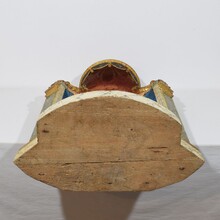 Neoclassical carved wooden altar shrine, Italy circa 1760-1800