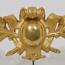 Carved giltwood ornament, Italy circa 1850-1900