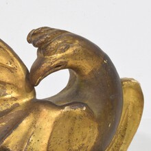 Neoclassical handcarved wooden mythical figure, Italy circa 1780-1820