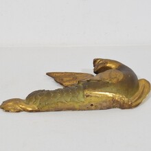 Neoclassical handcarved wooden mythical figure, Italy circa 1780-1820