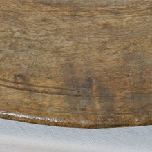 Large wooden bowl/platter, France 18th century.