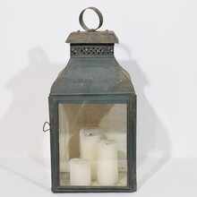 Large metal lantern, France circa 1780-1850